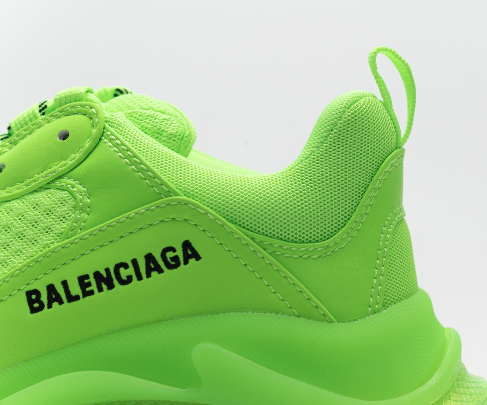 Balenciaga Triple S Fluorescent Green 544351w09o13802 17 - www.kickbulk.co