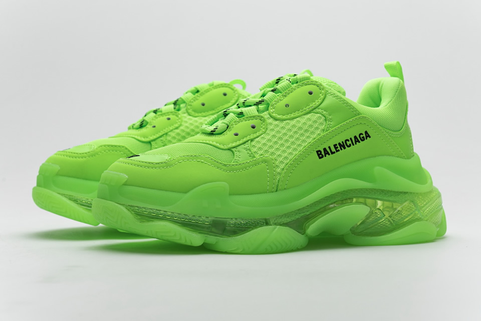 Balenciaga Triple S Fluorescent Green 544351w09o13802 4 - www.kickbulk.co