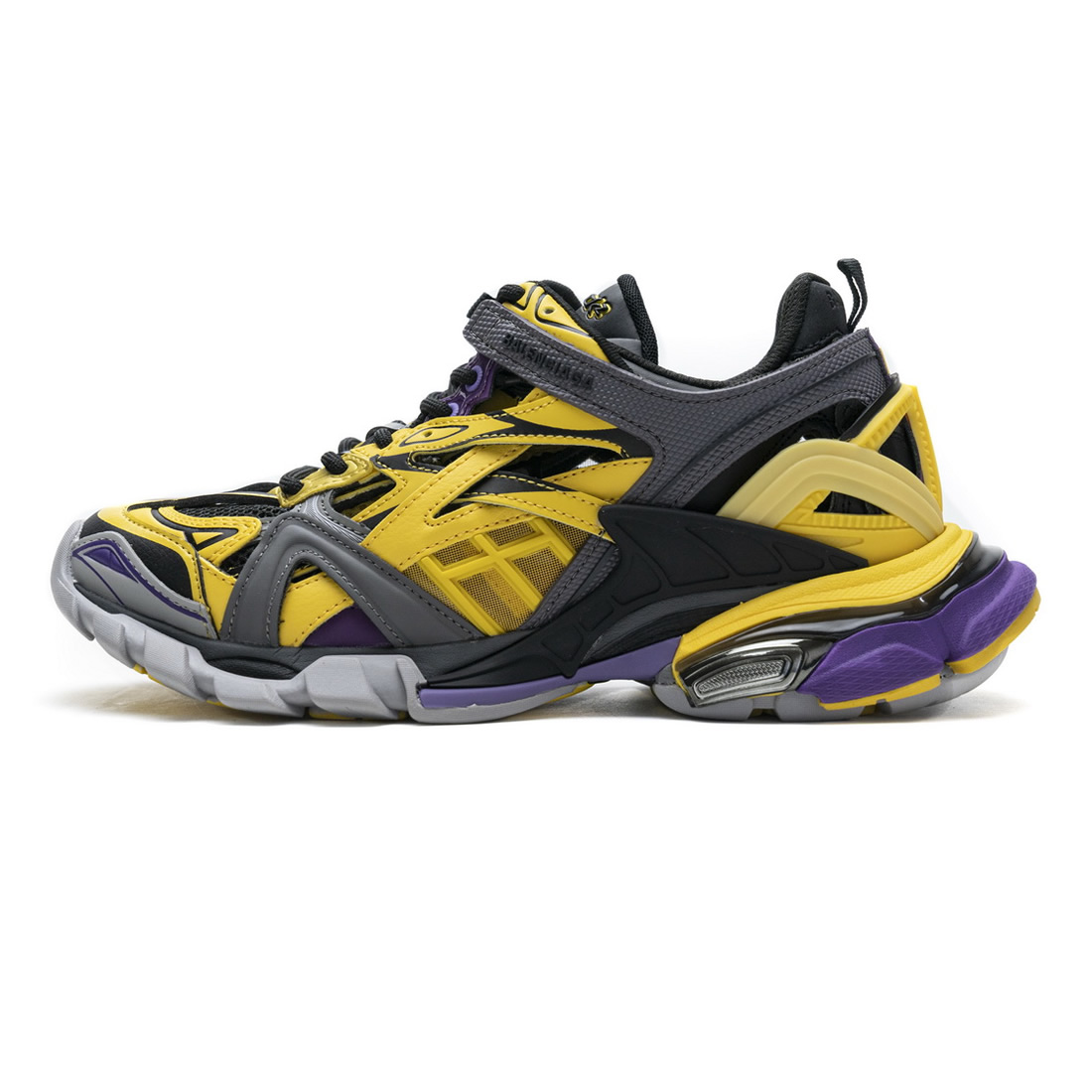 Blenciaga Track 2 Sneaker Yellow Black 570391w2gn12027 1 - www.kickbulk.co