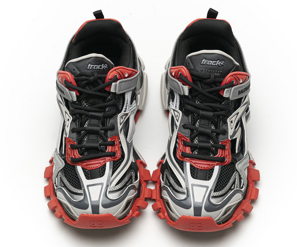 Balenciaga Track 2 Sneaker Grey Red 570391w2gn31003 2 - www.kickbulk.co