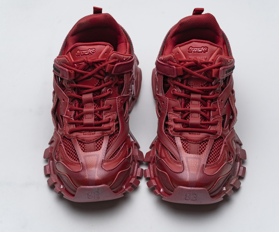 Blenciaga Track 2 Sneaker Pearl Red 570391w2gn32029 2 - www.kickbulk.co