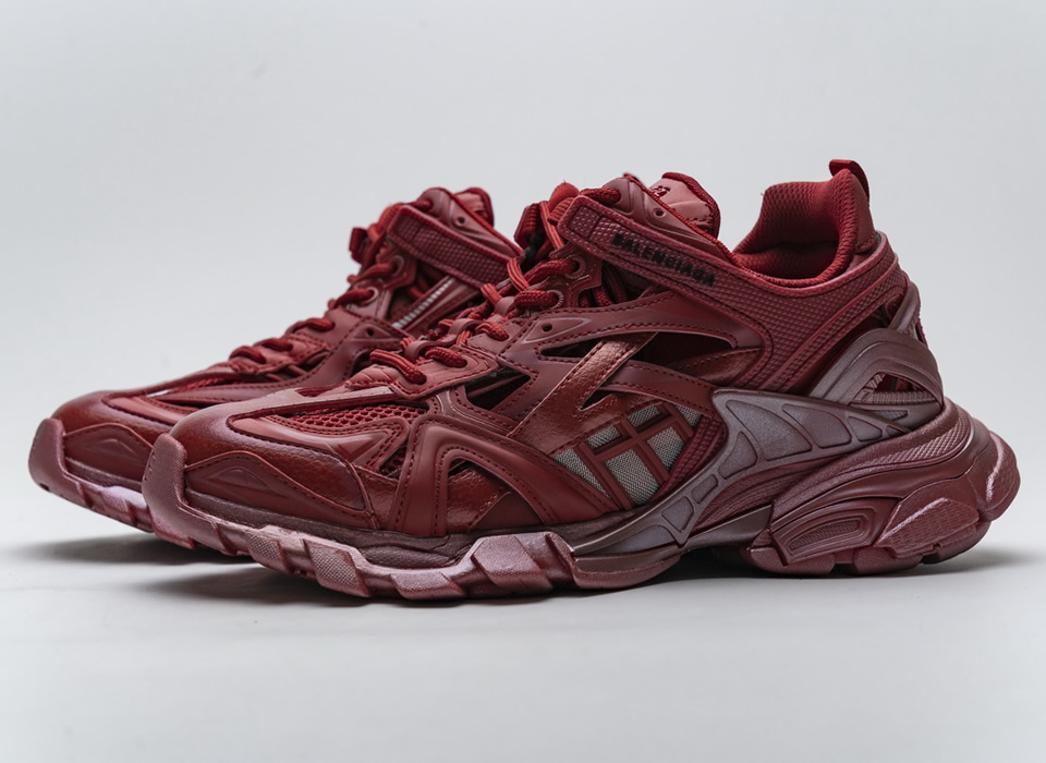 Blenciaga Track 2 Sneaker Pearl Red 570391w2gn32029 3 - www.kickbulk.co
