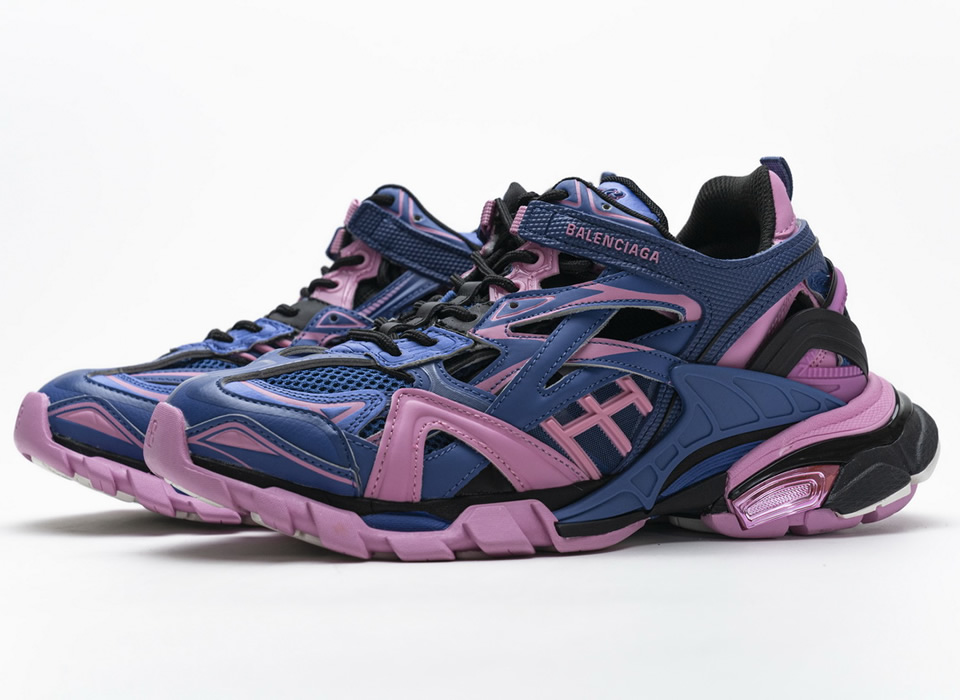 Blenciaga Track 2 Sneaker Blue Pink 570391w2gn34050 4 - www.kickbulk.co