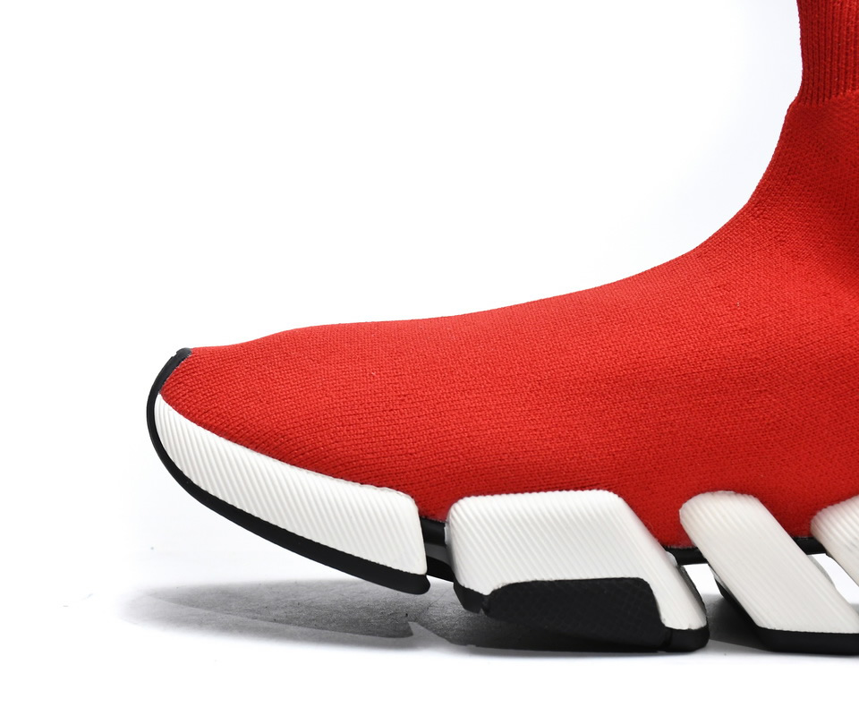 Balenciaga Speed 2 Sneaker Red 617196w17021015 12 - www.kickbulk.co