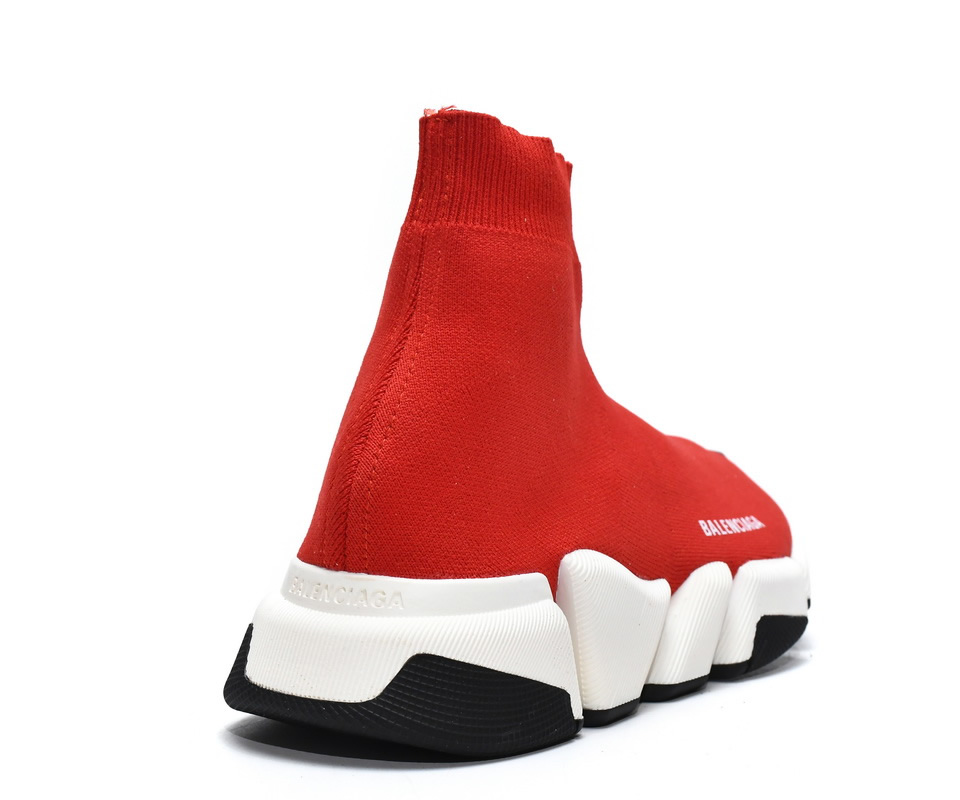 Balenciaga Speed 2 Sneaker Red 617196w17021015 6 - www.kickbulk.co