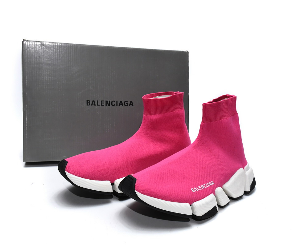 Balenciaga Speed 2 Sneaker Pink 617196w17021015 4 - www.kickbulk.co