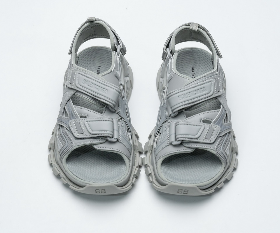 Balenciaga Track Sandal Grey 617542w2cc11203 2 - www.kickbulk.co