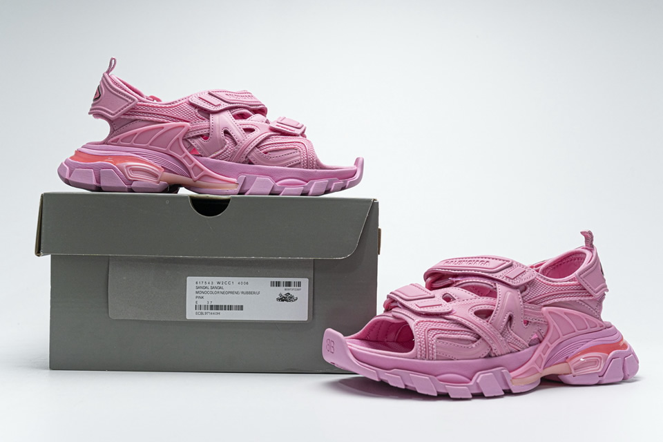 Balenciaga Track Sandal Pink 617543w2cc14006 3 - www.kickbulk.co
