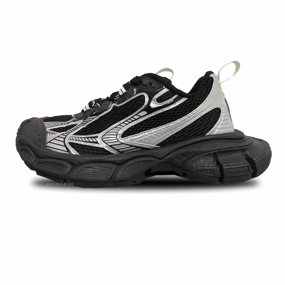 Balenciaga Runner Sneaker Black Silver 734733w3rb50218 1 - www.kickbulk.co