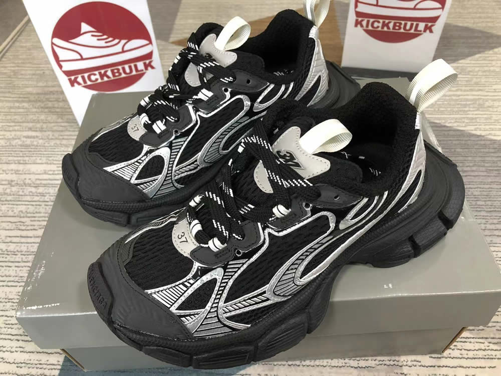 Balenciaga Runner Sneaker Black Silver 734733w3rb50218 3 - www.kickbulk.co