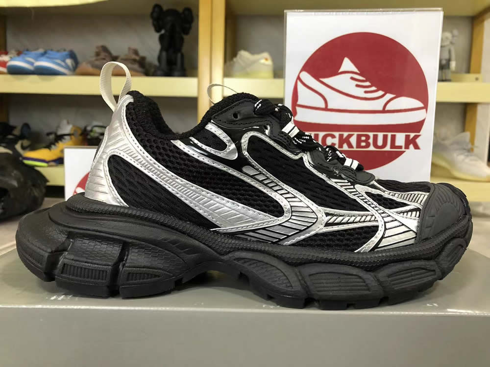Balenciaga Runner Sneaker Black Silver 734733w3rb50218 6 - www.kickbulk.co