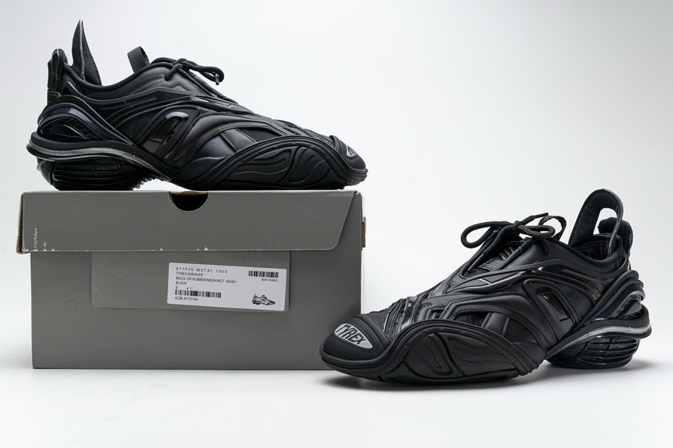Balenciaga Tyrex 5.0 Sneaker All Black 3 - www.kickbulk.co
