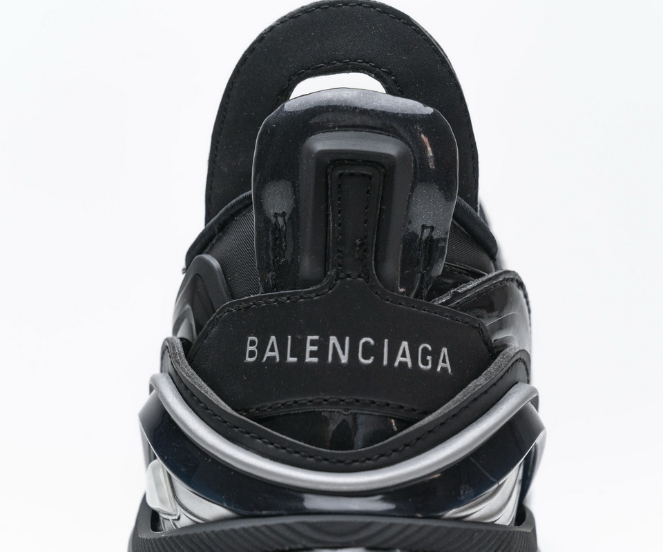 Balenciaga Tyrex 5.0 Sneaker Black Silver 10 - www.kickbulk.co