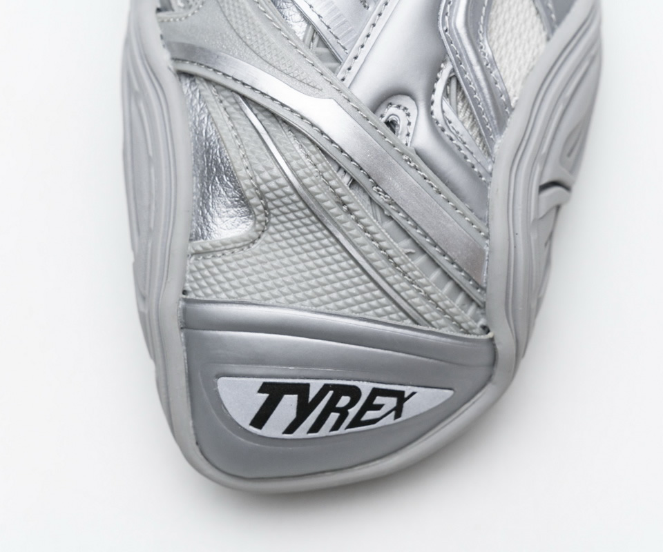 Balenciaga Tyrex 5.0 Sneaker Silver 15 - www.kickbulk.co
