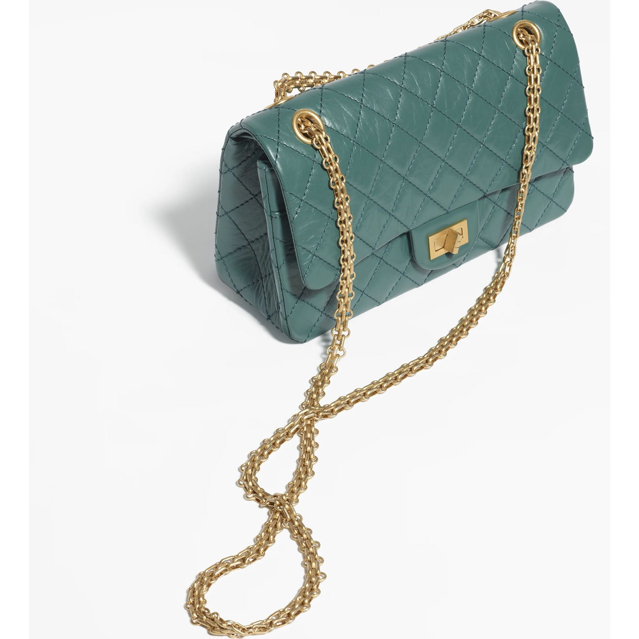 Chanel Handbag Dark Green 3 - www.kickbulk.co