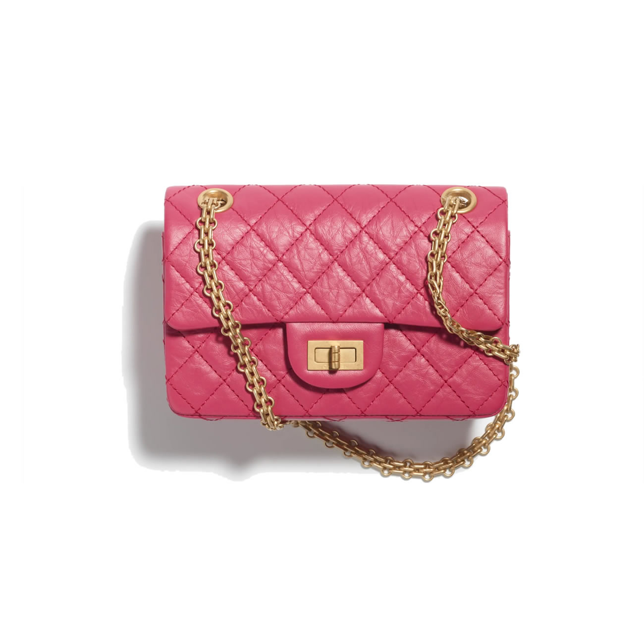 Chanel Handbag Dark Pink 1 - www.kickbulk.co
