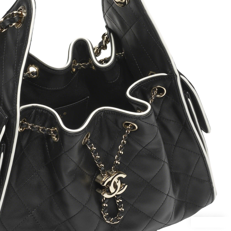 Chanel 25 Small Handbag Black White4 - www.kickbulk.co Chanel 25 Small Handbag Black White4 - www.kickbulk.co
