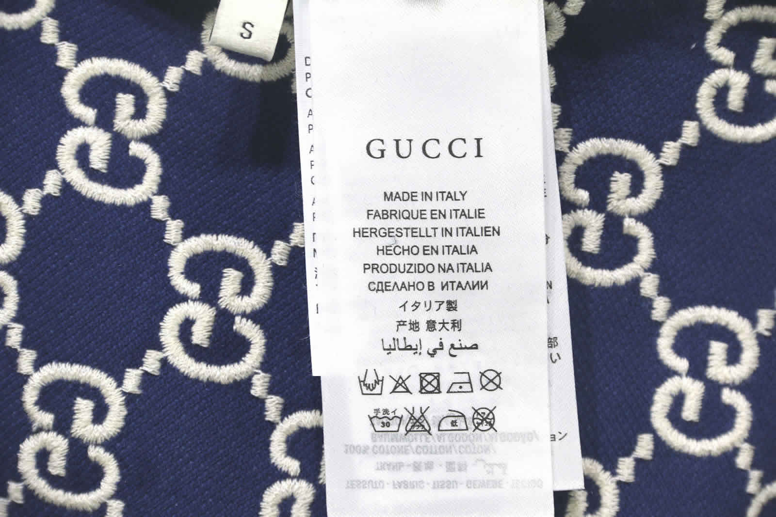 Gucci Pattern Embroidery Polo 2021 15 - www.kickbulk.co