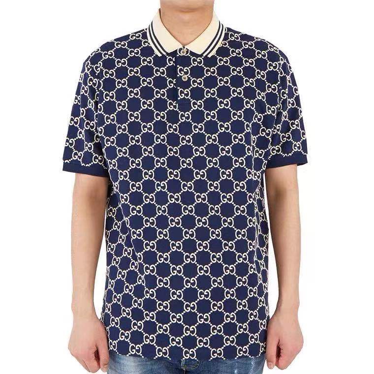 Gucci Pattern Embroidery Polo 2021 3 - www.kickbulk.co