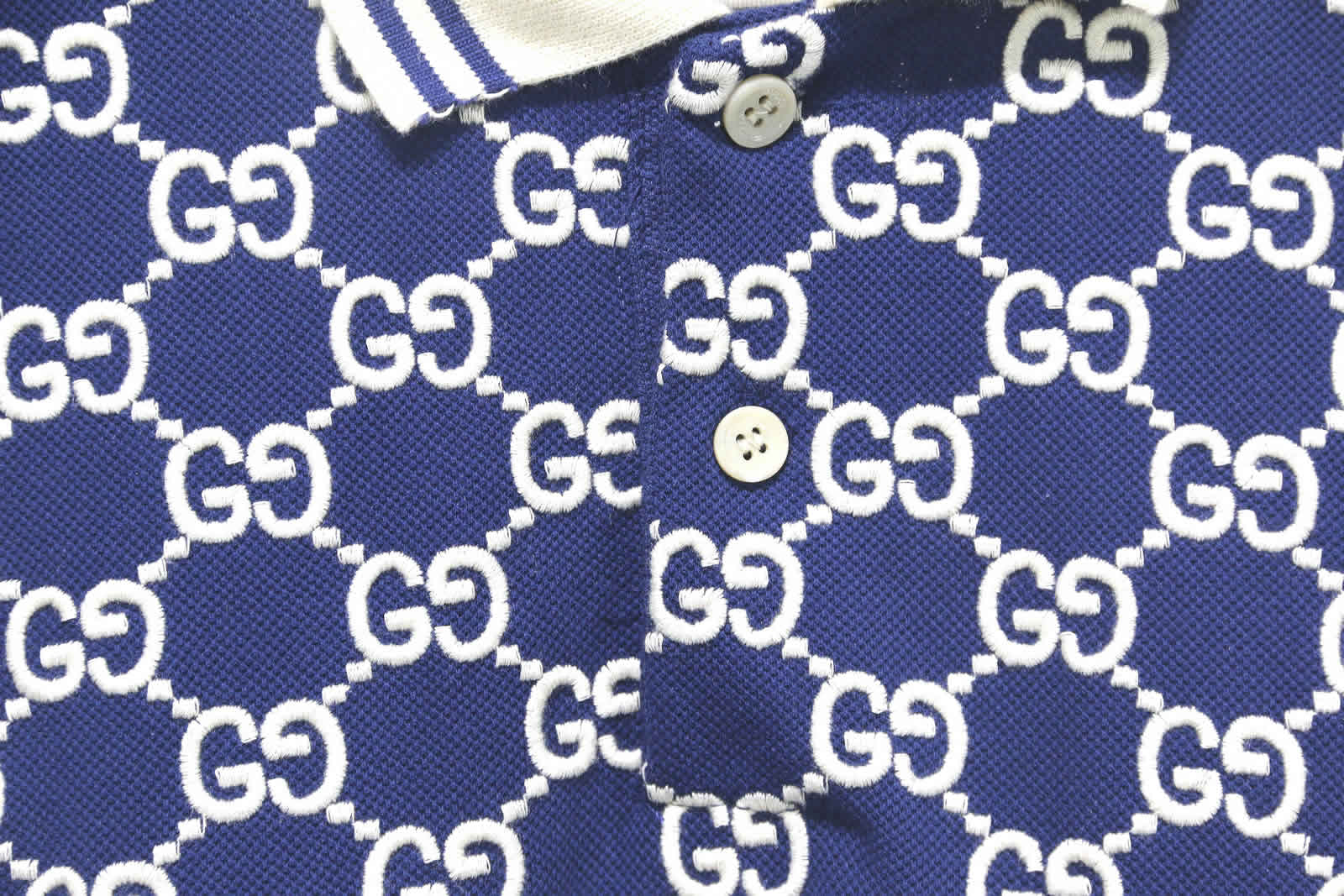 Gucci Pattern Embroidery Polo 2021 8 - www.kickbulk.co