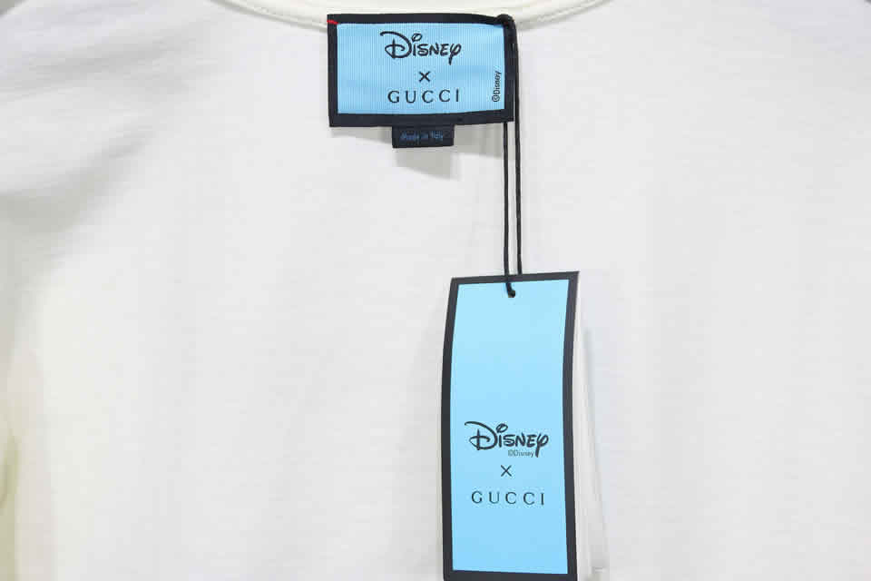 Disney Gucci Donald Duck Embroidery T Shirt 11 - www.kickbulk.co