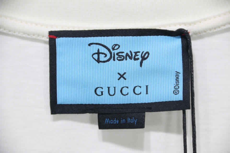 Disney Gucci Donald Duck Embroidery T Shirt 12 - www.kickbulk.co