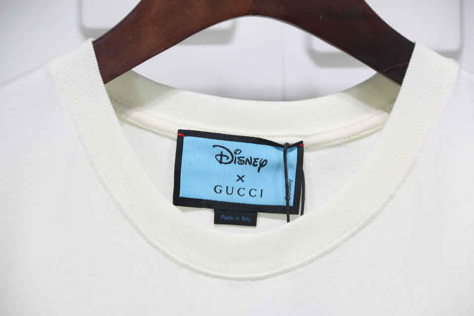 Disney Gucci Donald Duck Embroidery T Shirt 7 - www.kickbulk.co