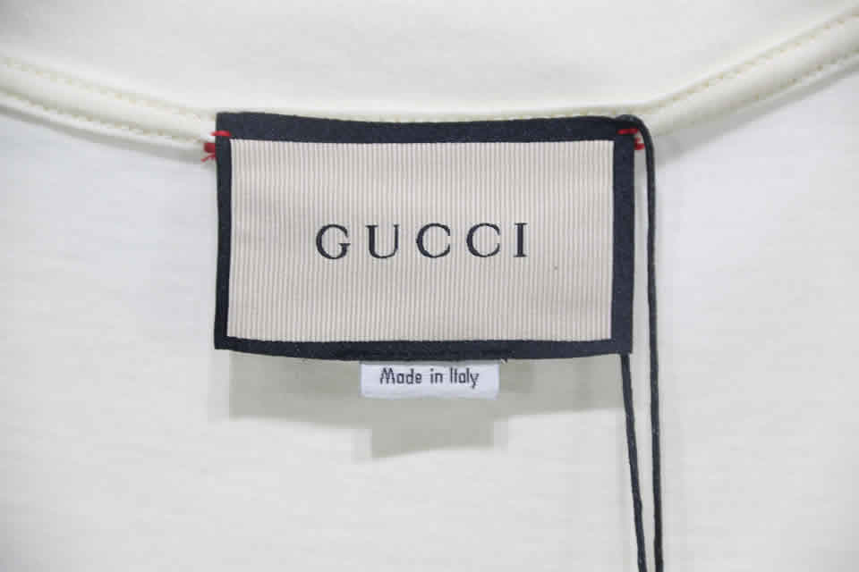 Gucci Black White Crossbar T Shirt Printing Pure Cotton 17 - www.kickbulk.co