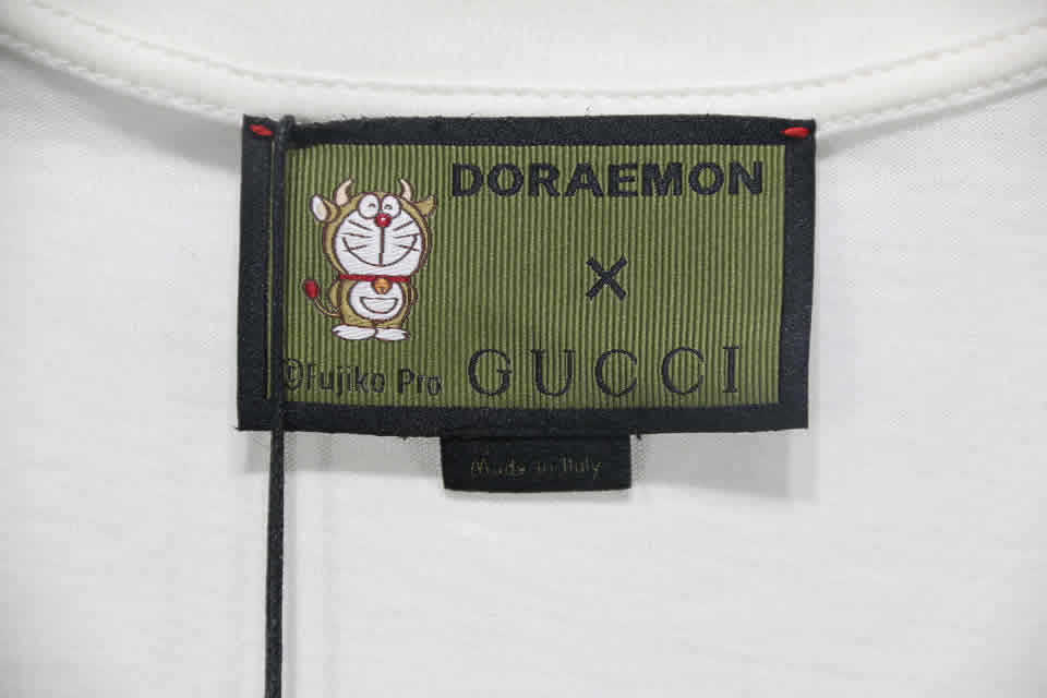 Gucci Doraemon T Shirt Embroidery Pure Cotton 10 - www.kickbulk.co