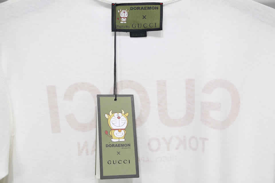 Gucci Doraemon T Shirt Embroidery Pure Cotton 11 - www.kickbulk.co