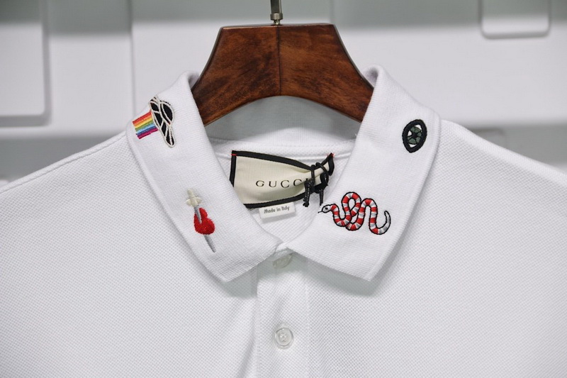 Gucci Rose Embroidery Polo Pure Cotton 6 - www.kickbulk.co