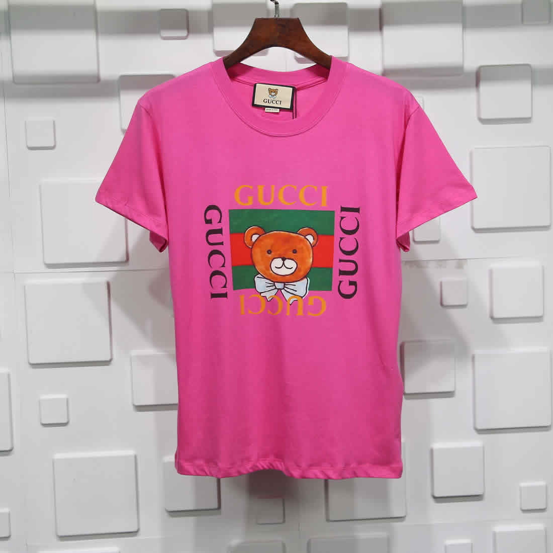 Gucci Teddy Bear T Shirt Embroidery Pure Cotton 1 - www.kickbulk.co
