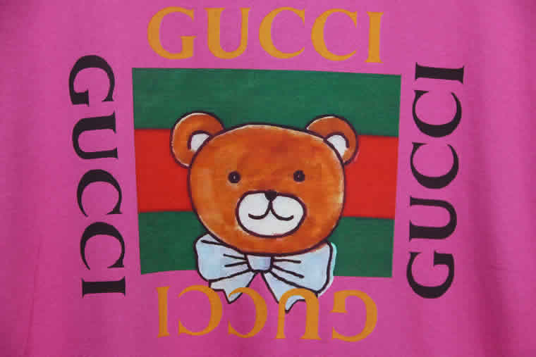 Gucci Teddy Bear T Shirt Embroidery Pure Cotton 13 - www.kickbulk.co