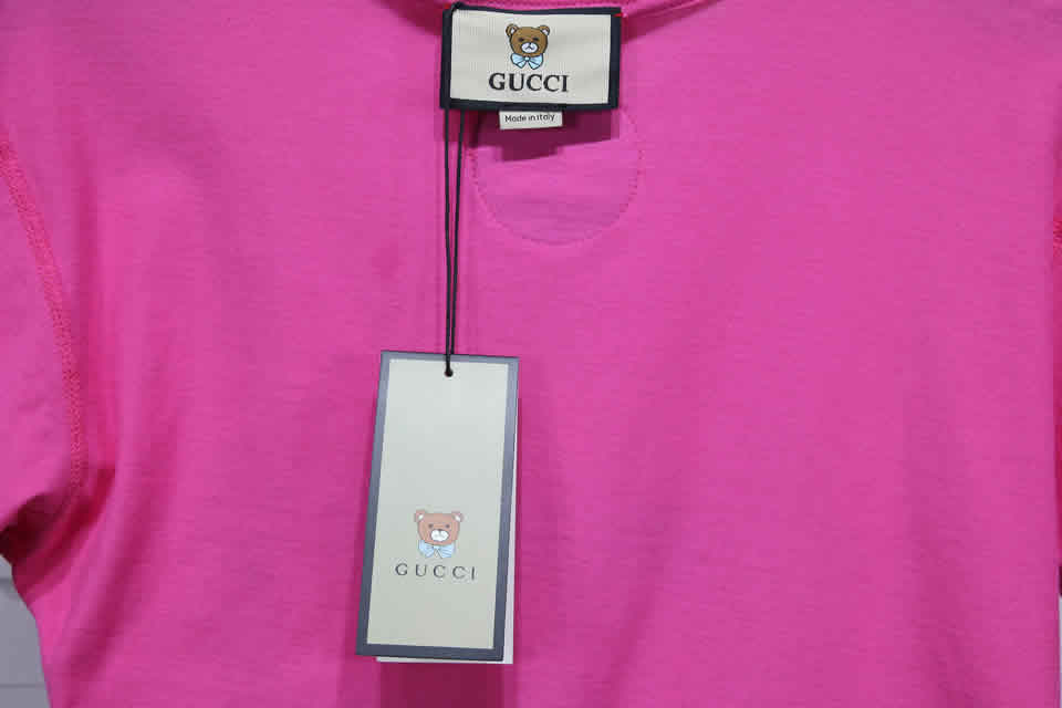 Gucci Teddy Bear T Shirt Embroidery Pure Cotton 15 - www.kickbulk.co