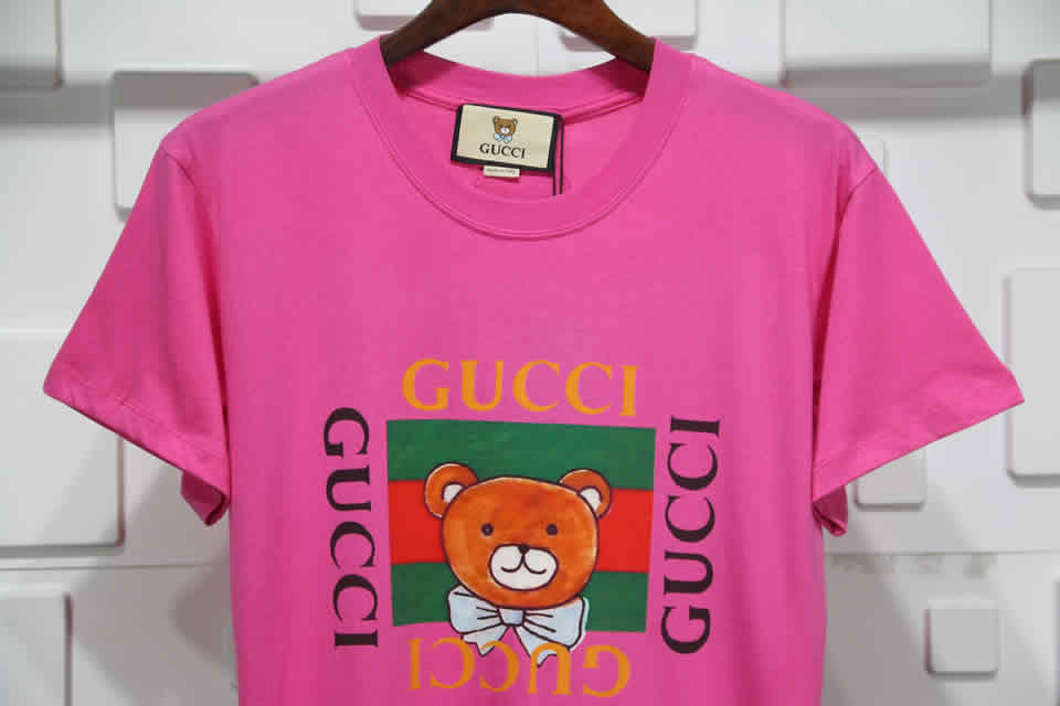 Gucci Teddy Bear T Shirt Embroidery Pure Cotton 7 - www.kickbulk.co