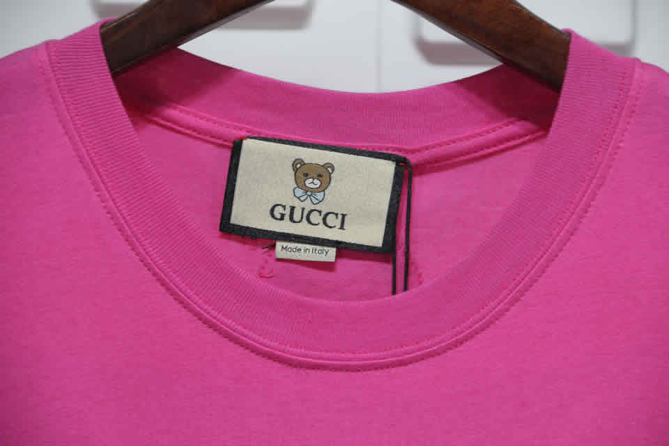 Gucci Teddy Bear T Shirt Embroidery Pure Cotton 9 - www.kickbulk.co
