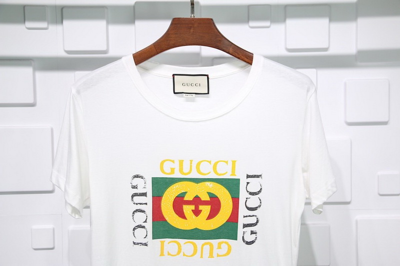 Gucci T Shirt Printing Classic Square Logo Pure Cotton 7 - www.kickbulk.co