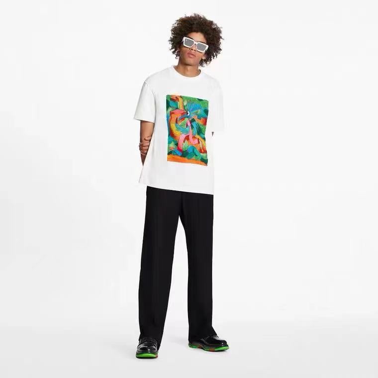 Louis Vuitton Graffiti Monster T Shirt 3 - www.kickbulk.co
