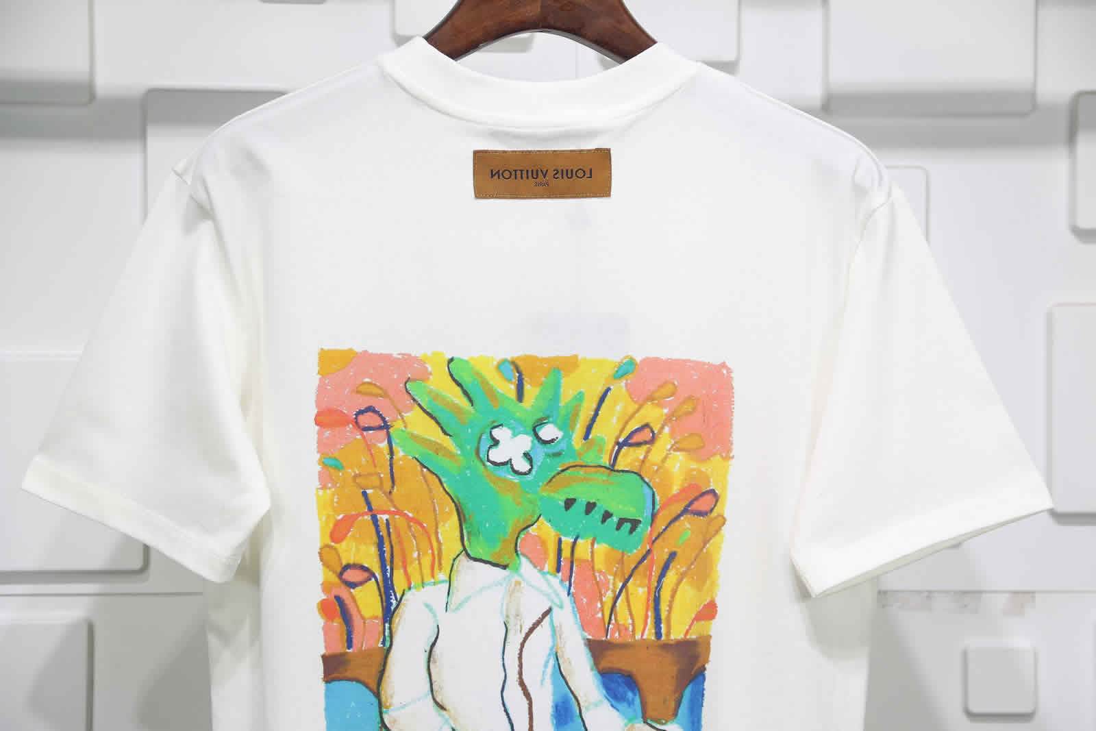 Louis Vuitton Graffiti Monster T Shirt 9 - www.kickbulk.co