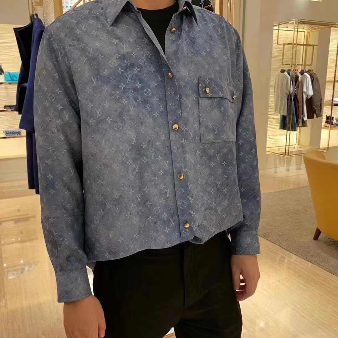 Louis Vuitton Silk Shirt 4 - www.kickbulk.co