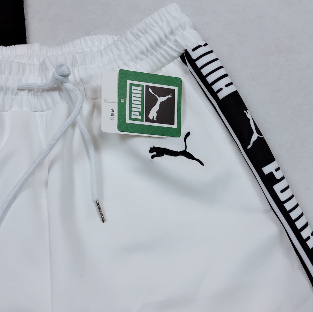 Puma Shorts Pure Cotton Knitting White Ls12231x90 8 - www.kickbulk.co