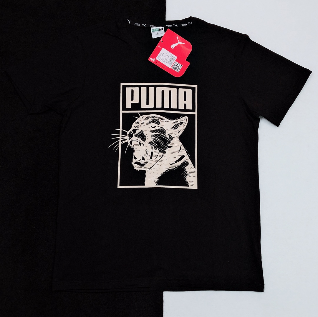 Puma Short Sleeve T Shirt Round Neck Pure Cotton Ls20612371x85 2 - www.kickbulk.co
