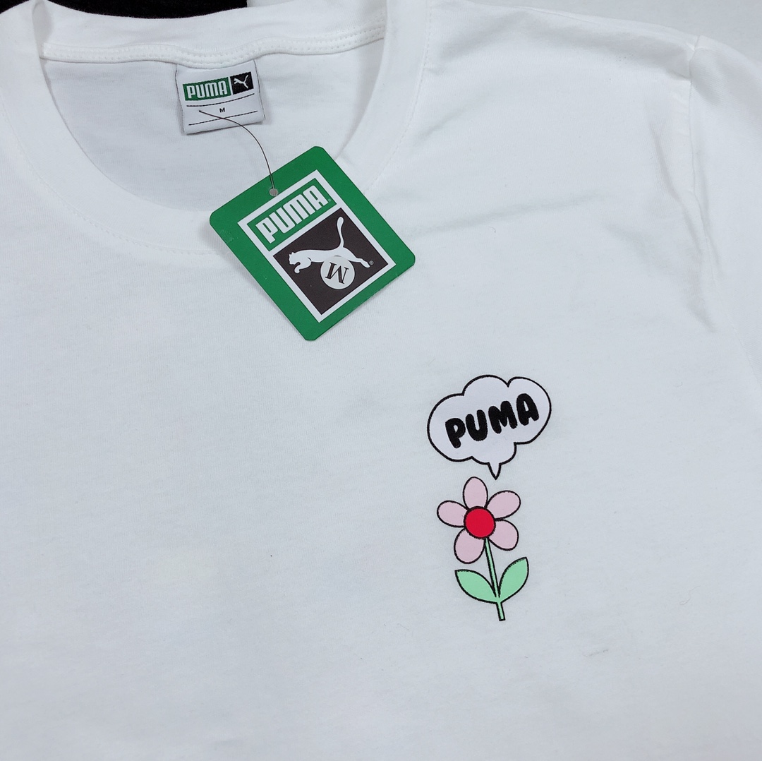 Puma T Shirt Little Flower Pure Cotton Ls3123147x85 4 - www.kickbulk.co