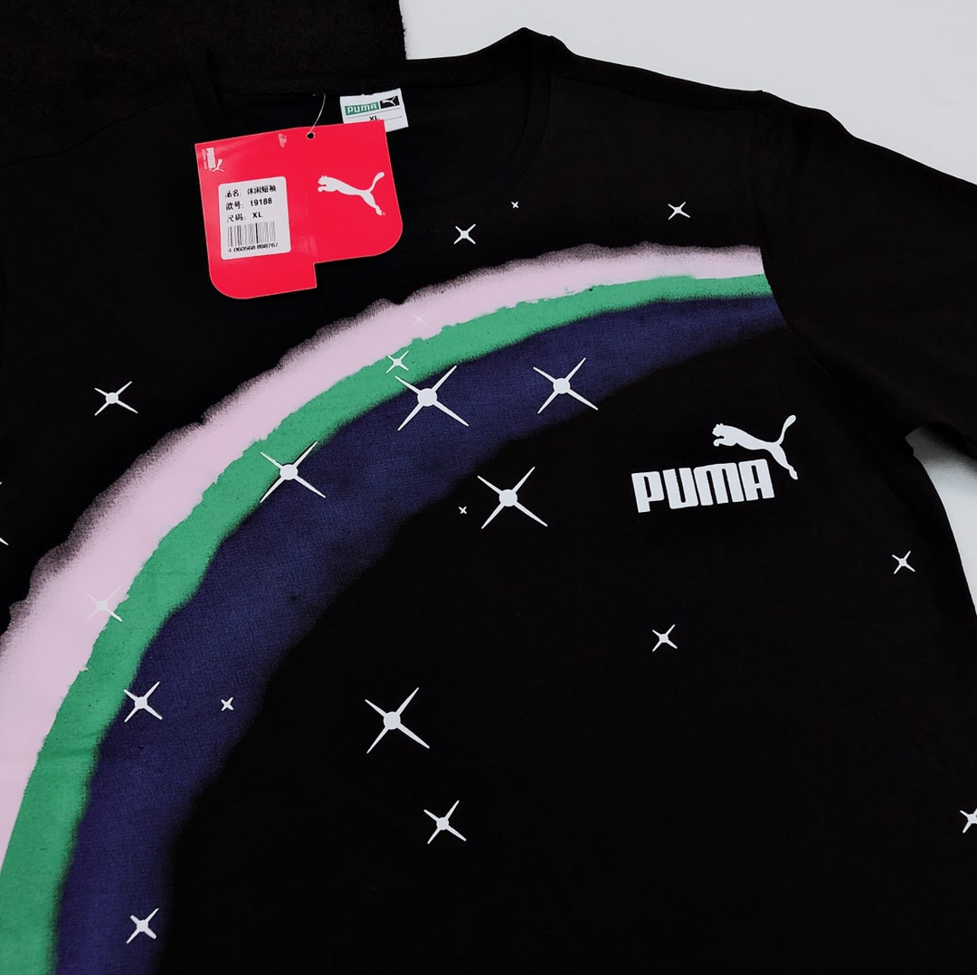Puma T Shirt Couple Short Sleeve Round Neck Purecotton Ls321321x90 4 - www.kickbulk.co
