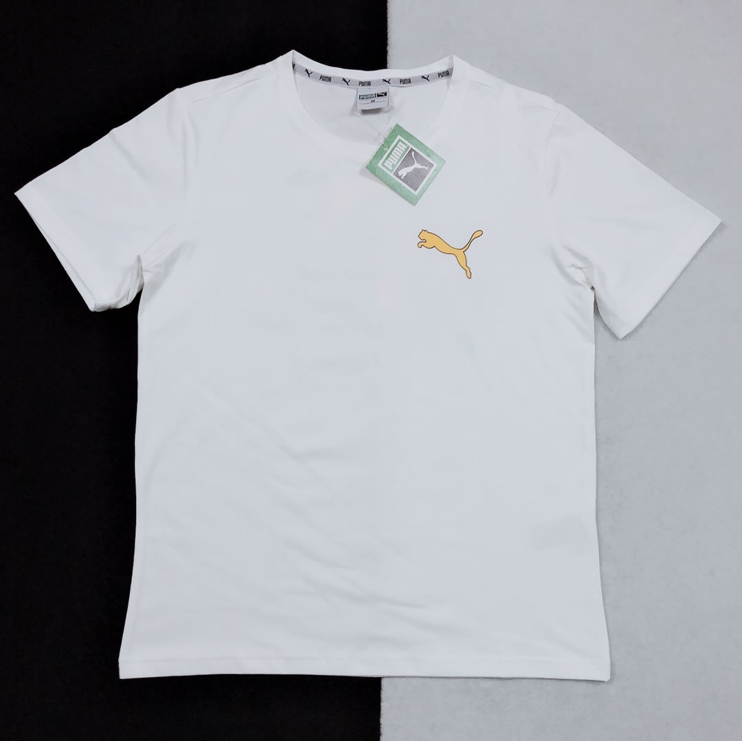 Puma Short Sleeve T Shirt Mens Womens Pure Cotton Ls32147x85 1 - www.kickbulk.co