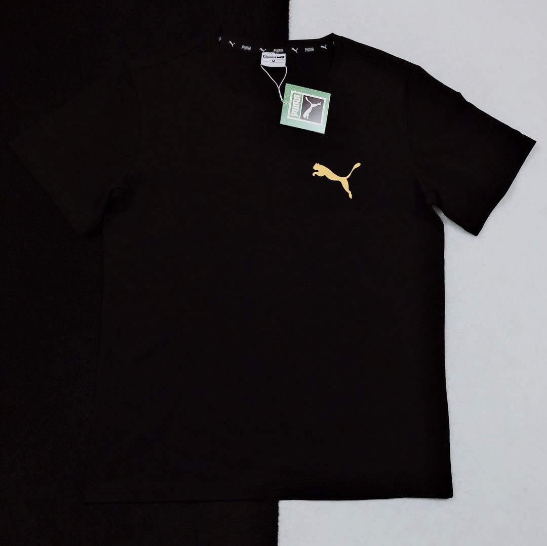 Puma Short Sleeve T Shirt Mens Womens Pure Cotton Ls32147x85 7 - www.kickbulk.co