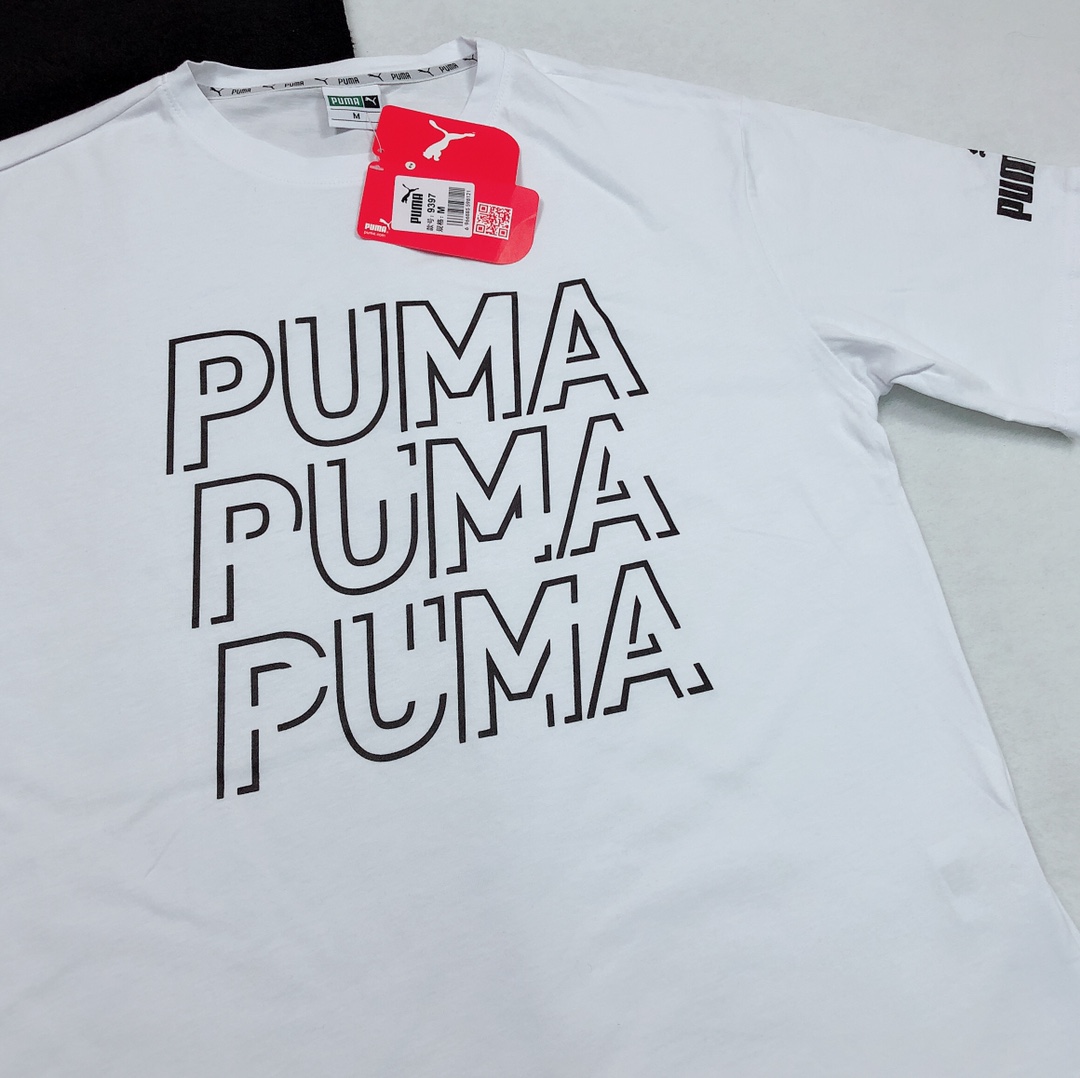 Puma T Shirt Mens Womens Pure Cotton Ls3232189x85 7 - www.kickbulk.co