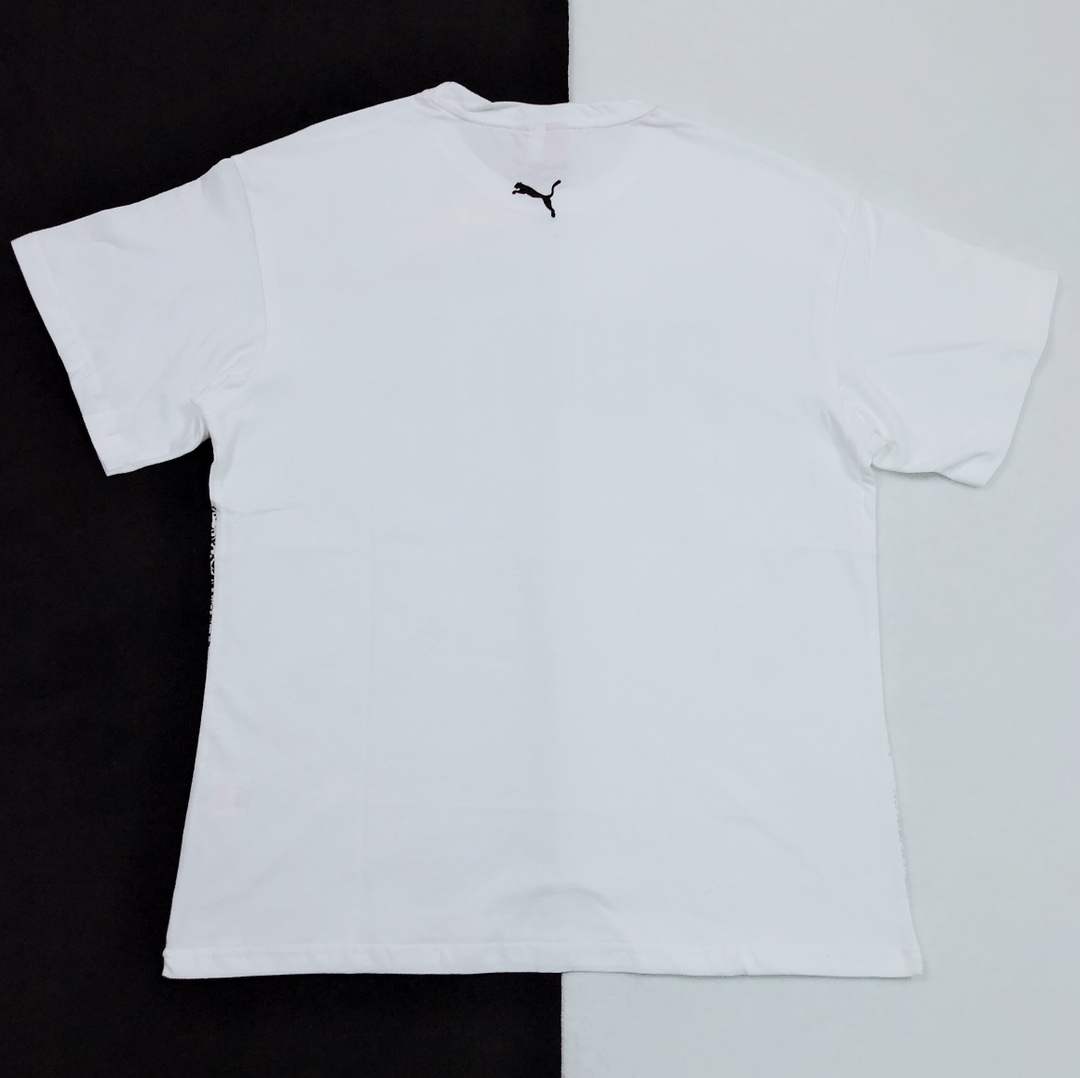 Puma Short Sleeve T Shirt Round Neck Pure Cotton Ls32321x85 5 - www.kickbulk.co