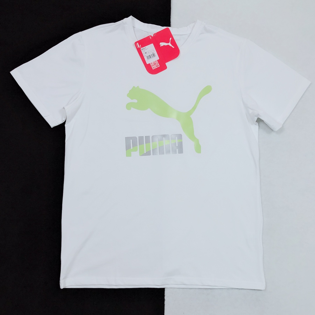 Puma T Shirt Mens Womens Pure Cotton Ls3232418x85 7 - www.kickbulk.co