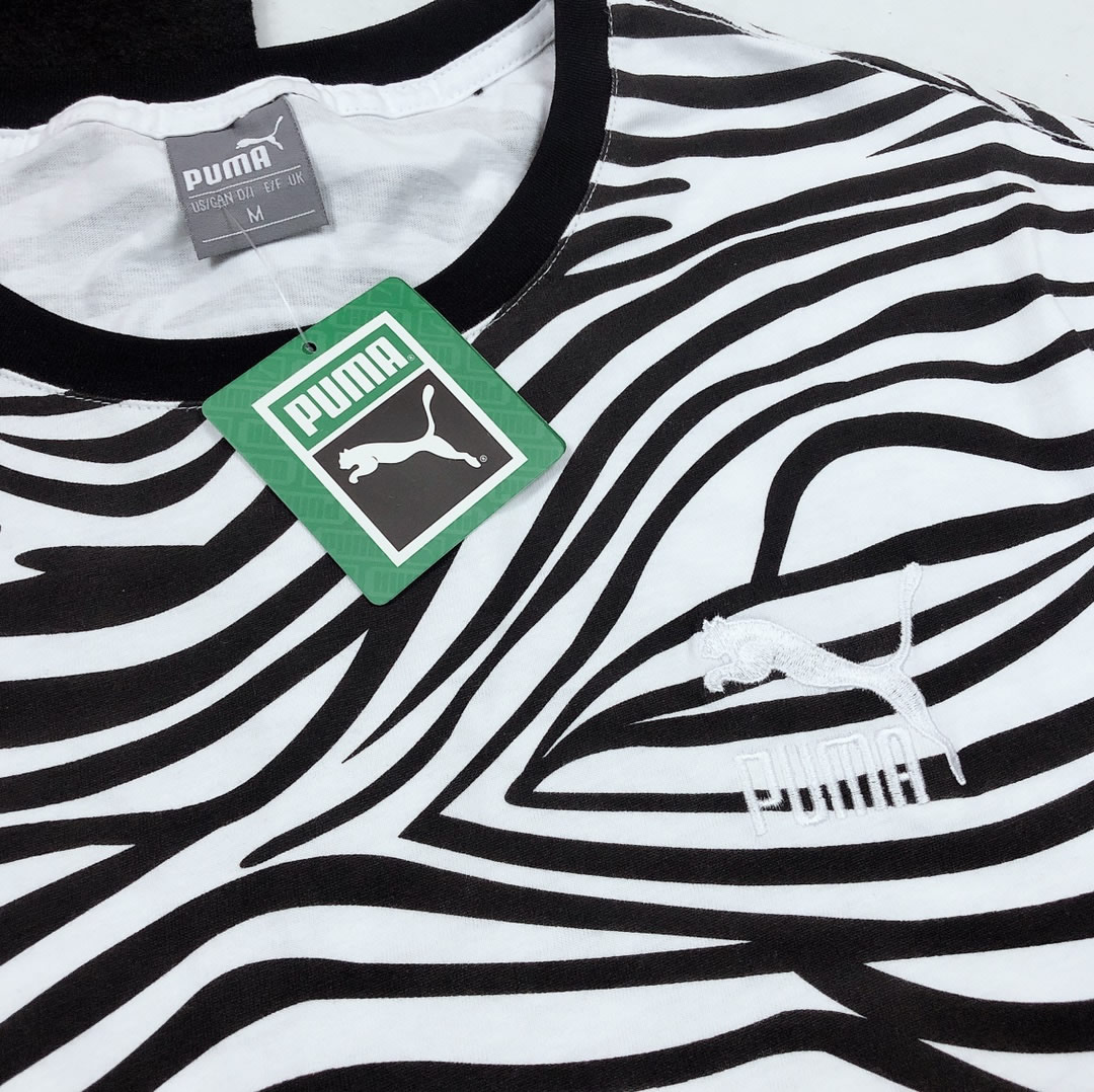 Puma T Shirt Zebra Pure Cotton Ls324785x90 10 - www.kickbulk.co